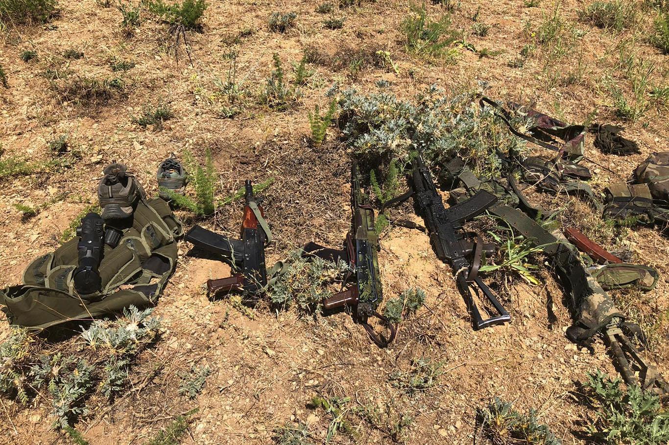 Hakkari'de 4 PKK'li öldürüldü